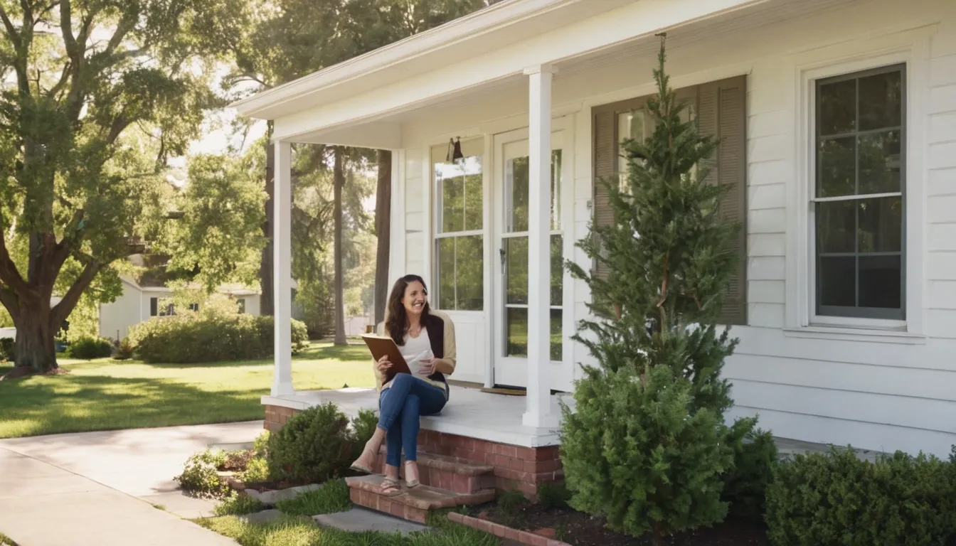 Homeowner reviewing a tree removal checklist in the Irving area